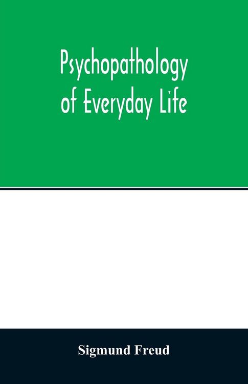 Produktbild: Psychopathology of everyday life