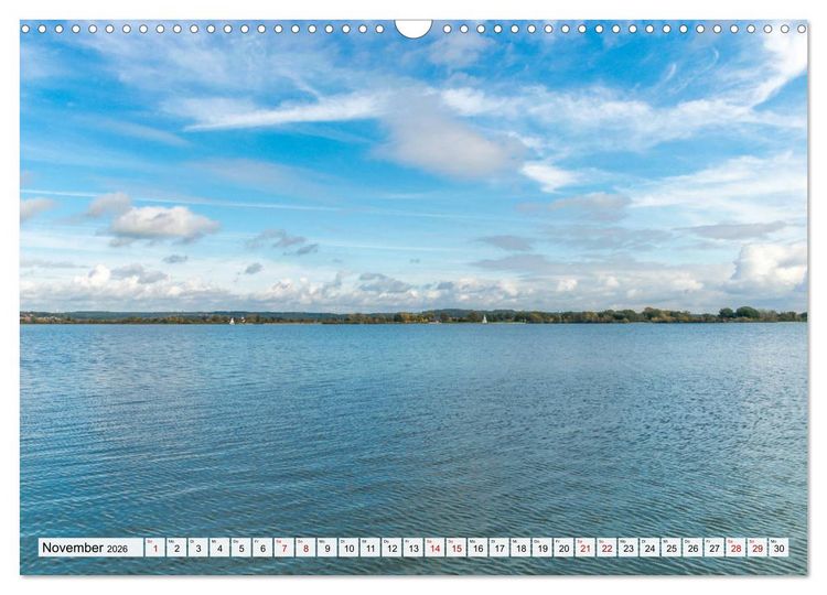 Produktbild: Unser Altm&uuml;hlsee (Wandkalender 2026 DIN A3 quer), CALVENDO Monatskalender