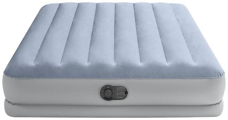 Produktbild: Intex 64159 QUEEN DURA-BEAM COMFORT AIRBED Luftbett (L x B x H) 203 x 152 x 36cm Blau-Grau