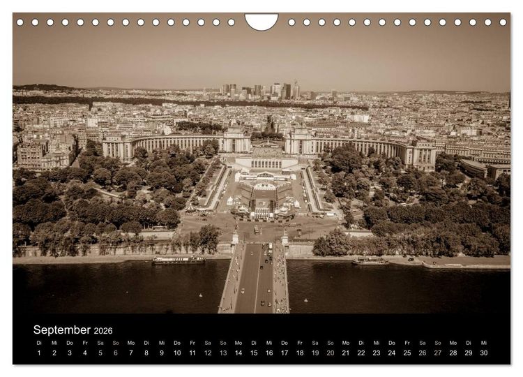 Produktbild: Paris (Wandkalender 2026 DIN A4 quer), CALVENDO Monatskalender