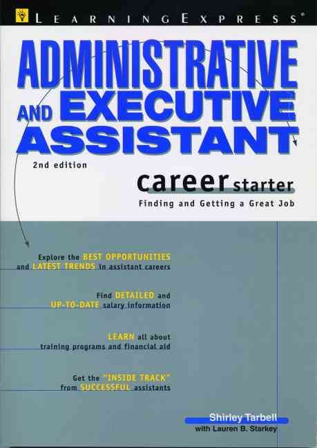 Produktbild: Administrative and Executive Assistant Career Starter: Finding and Getting a Great Job