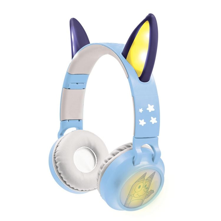 Produktbild: Bluetooth&reg;- und kabelgebundene Kopfh&ouml;rer im 3D Bluey Design