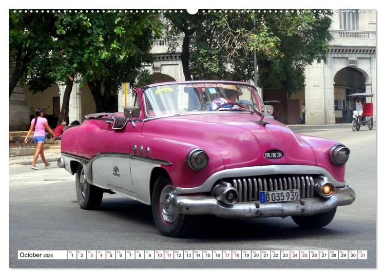 Produktbild: BUICK BEAUTIES (High Quality Premium Wall Calendar 2026 DIN A2 landscape),CALVENDO 12 Month Wall Calendar