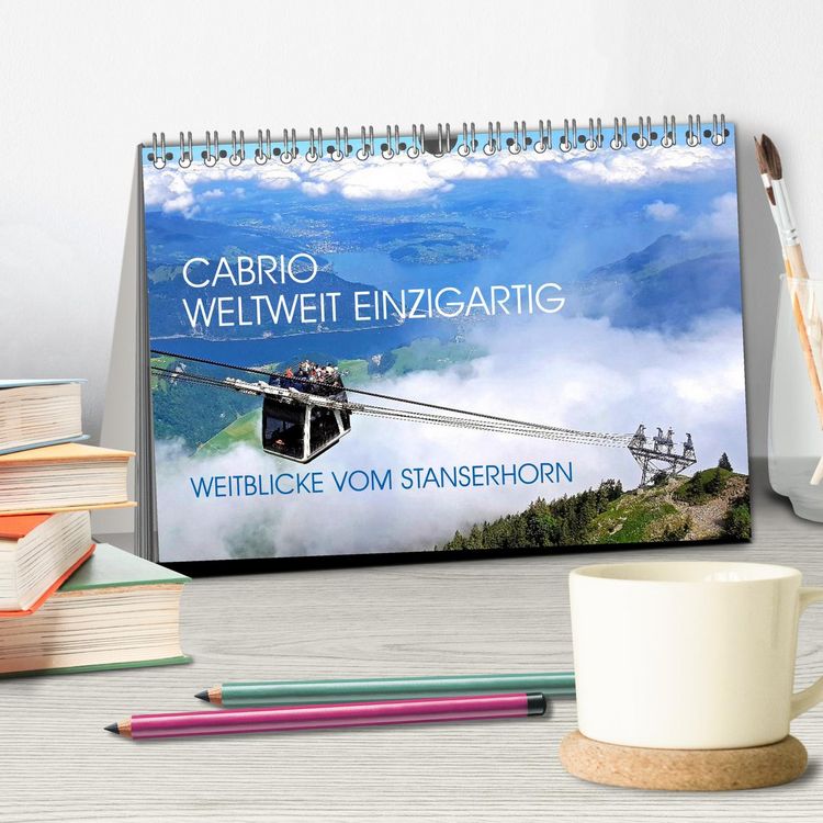 Produktbild: CABRIO, WELTWEIT EINZIGARTIG (Tischkalender 2026 DIN A5 quer), CALVENDO Monatskalender