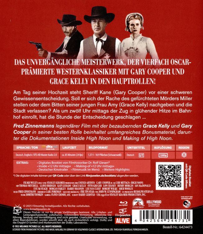 Produktbild: 12 Uhr mittags - High Noon (Neuauflage)