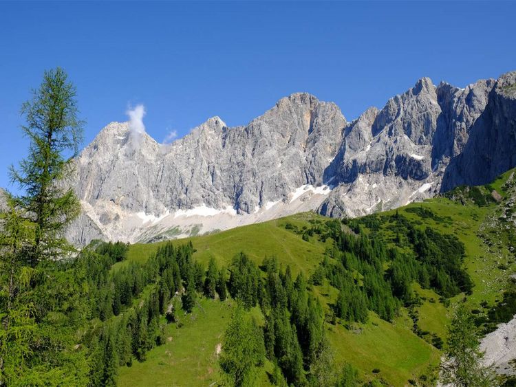 Produktbild: CALVENDO Puzzle Dachsteinmassiv | 1000 Teile Lege-Gr&ouml;&szlig;e 64x48cm Foto-Puzzle f&uuml;r gl&uuml;ckliche Stunden