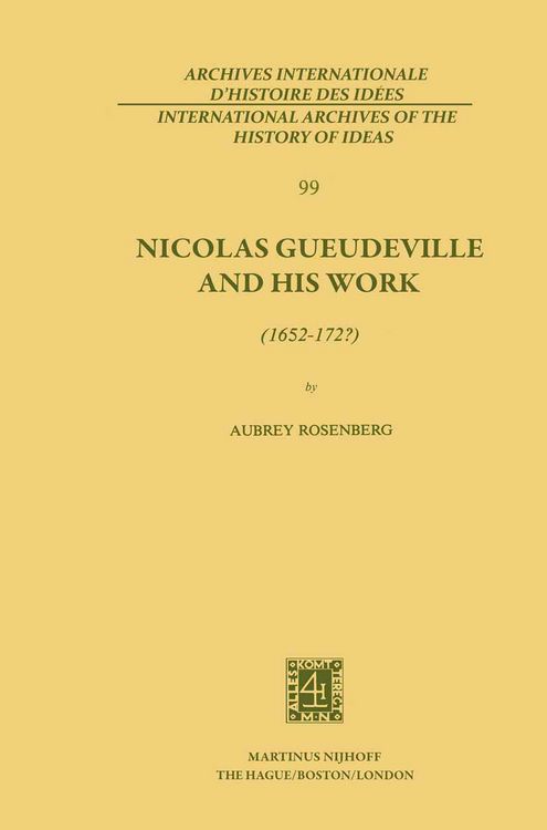 Produktbild: Nicolas Gueudeville and His Work (1652-172?)