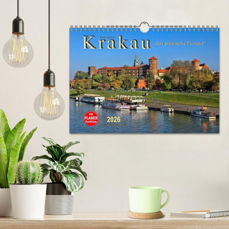 Produktbild: Krakau - das polnische Florenz (Wandkalender 2026 DIN A4 quer), CALVENDO Monatskalender