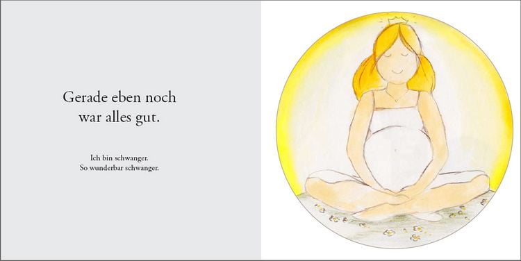 Produktbild: Gestern war ich noch schwanger - Ein Bilderbuch f&uuml;r Frauen, die ihr Kind in der Schwangerschaft verloren haben