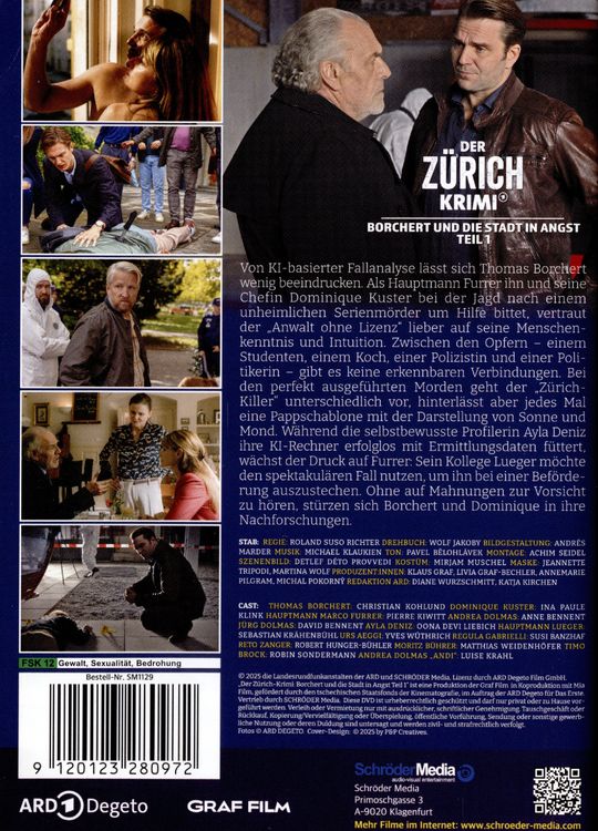 Produktbild: Der Z&uuml;rich Krimi: Borchert und die Stadt in Angst Teil 1 (Folge 20)