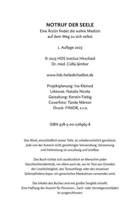 Produktbild: Notruf der Seele