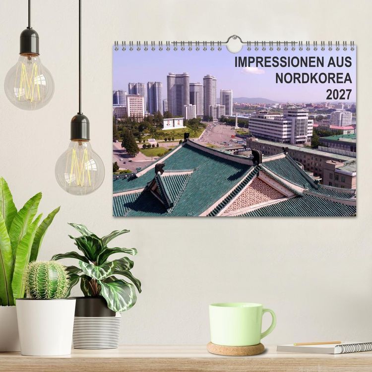 Produktbild: Impressionen aus Nordkorea (Wandkalender 2027 DIN A4 quer), CALVENDO Monatskalender