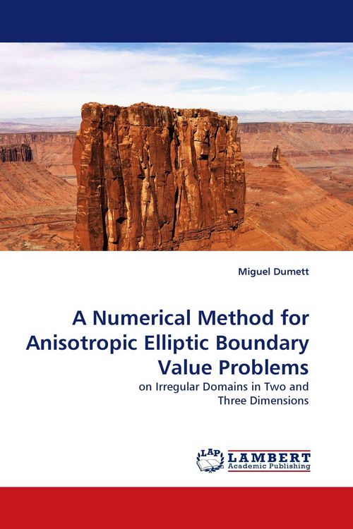 Produktbild: A Numerical Method for Anisotropic Elliptic Boundary Value Problems