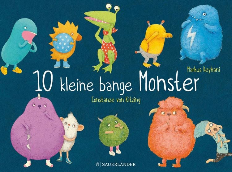 Produktbild: 10 kleine bange Monster