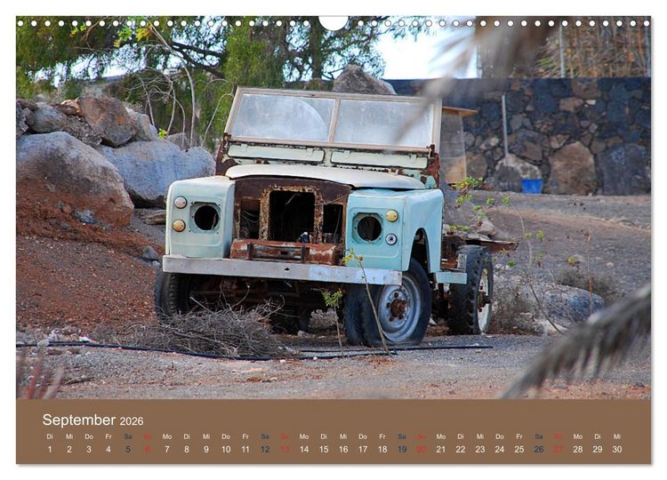 Produktbild: Alte Autos aus Europa (Wandkalender 2026 DIN A3 quer), CALVENDO Monatskalender