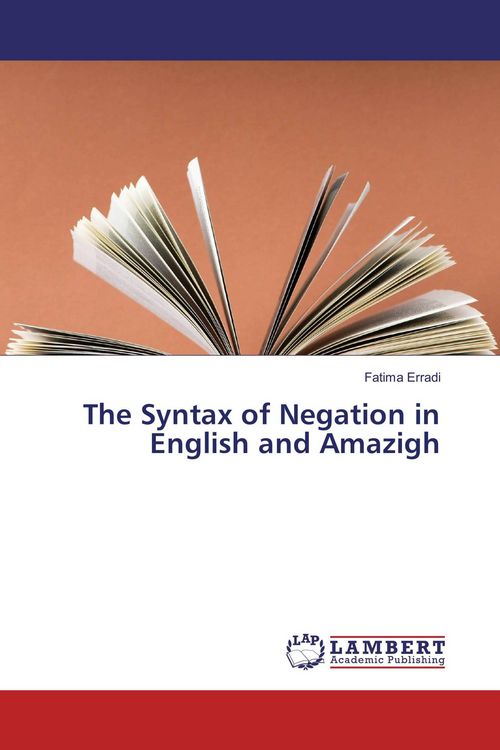 Produktbild: The Syntax of Negation in English and Amazigh