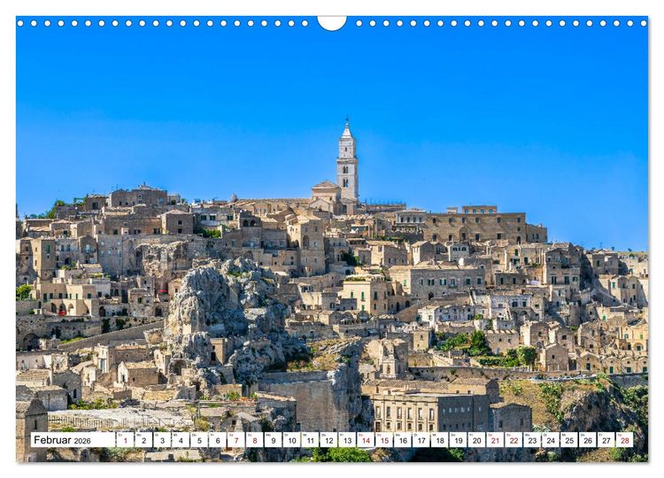 Produktbild: Matera - Die Stadt der Sassi (Wandkalender 2026 DIN A3 quer), CALVENDO Monatskalender