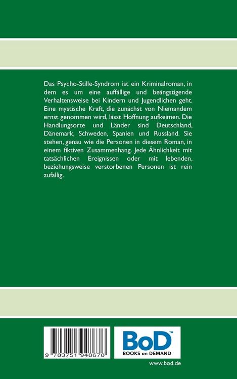 Produktbild: Das Psycho-Stille-Syndrom