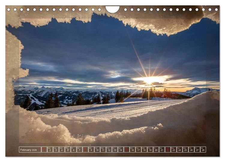 Produktbild: When the sun rises and sets (Wall Calendar 2026 DIN A4 landscape), CALVENDO 12 Month Wall Calendar