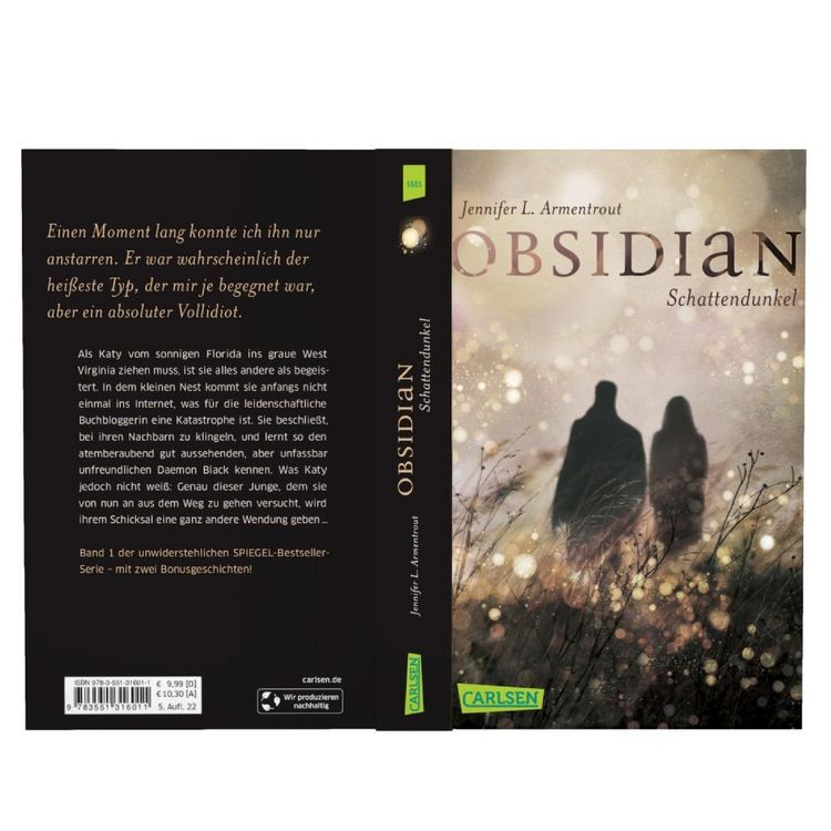 Produktbild: Obsidian 1: Obsidian. Schattendunkel