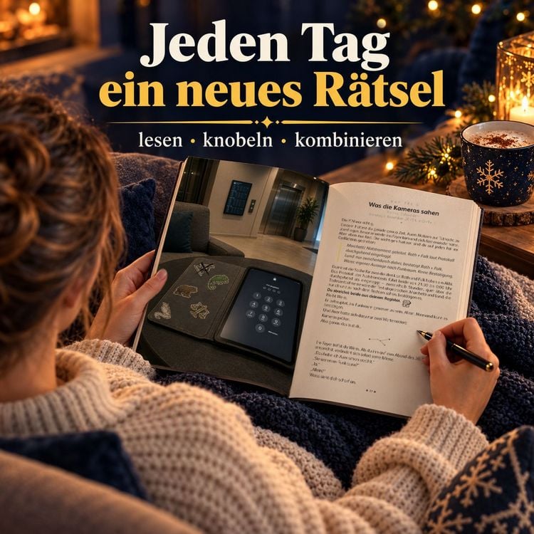 Produktbild: Escape Room Adventskalender f&uuml;r Erwachsene: Mord am Observatorium