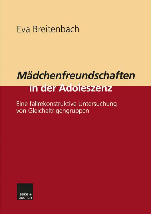 Produktbild: M&auml;dchenfreundschaften in der Adoleszenz