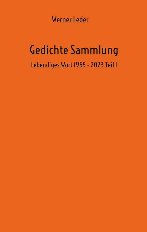 Produktbild: Gedichte Sammlung