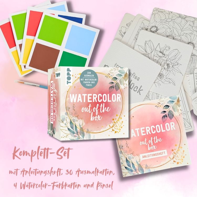 Produktbild: Kreativit&auml;t out of the Box: Watercolor