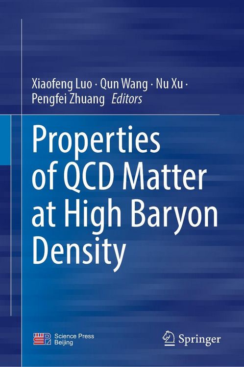 Produktbild: Properties of QCD Matter at High Baryon Density