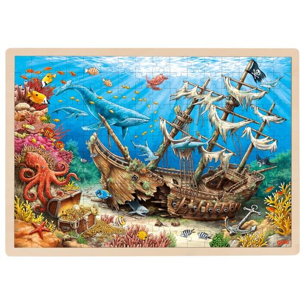 Produktbild: Einlegepuzzle Versunkenes Schiff, Santa Elena