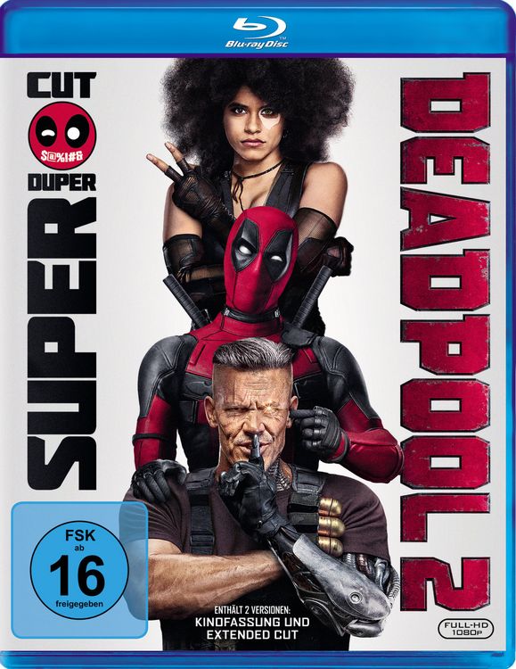 Produktbild: Deadpool 2 (2 BRs)