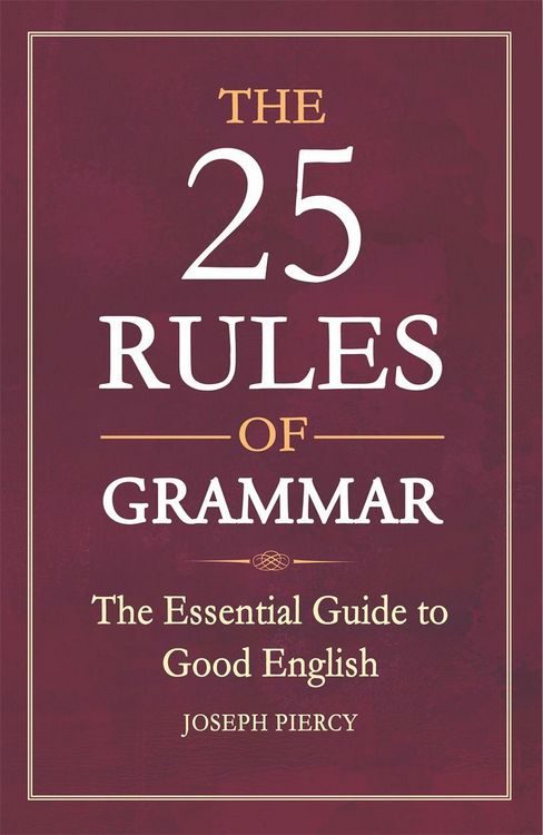 Produktbild: The 25 Rules of Grammar