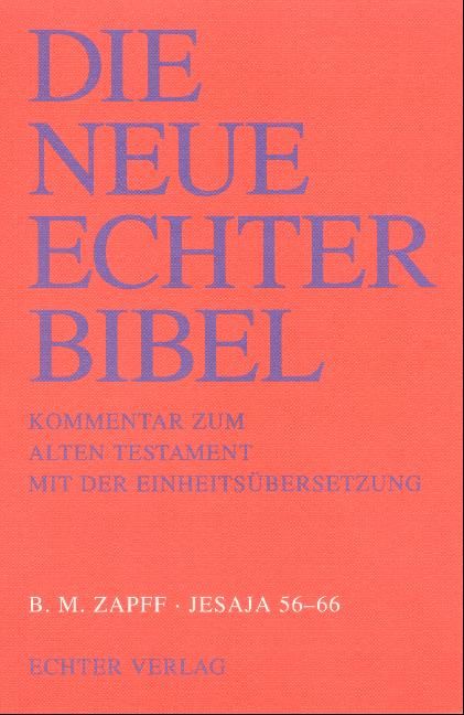 Produktbild: Die Neue Echter-Bibel. Kommentar / Kommentar zum Alten Testament mit Einheits&uuml;bersetzung / Jesaja 56-66