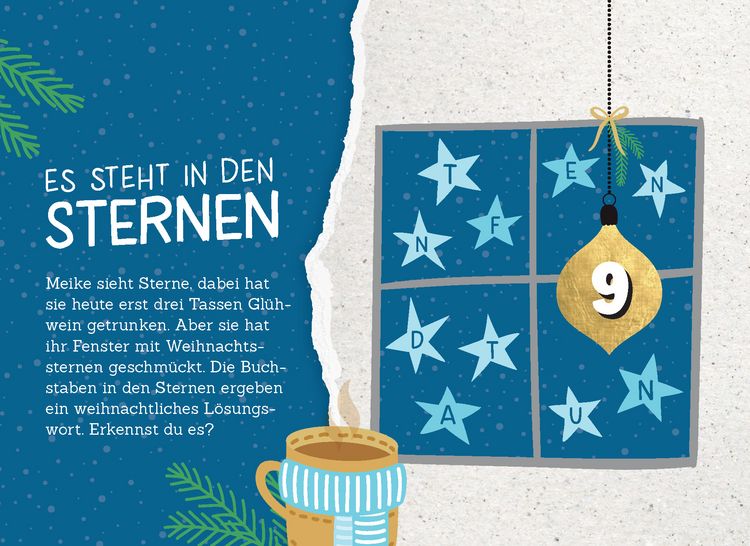 Produktbild: 24 Adventsrätsel | Die perfekte Ablenkung vom Weihnachtsstress