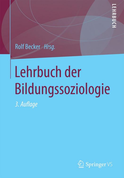 Produktbild: Lehrbuch der Bildungssoziologie