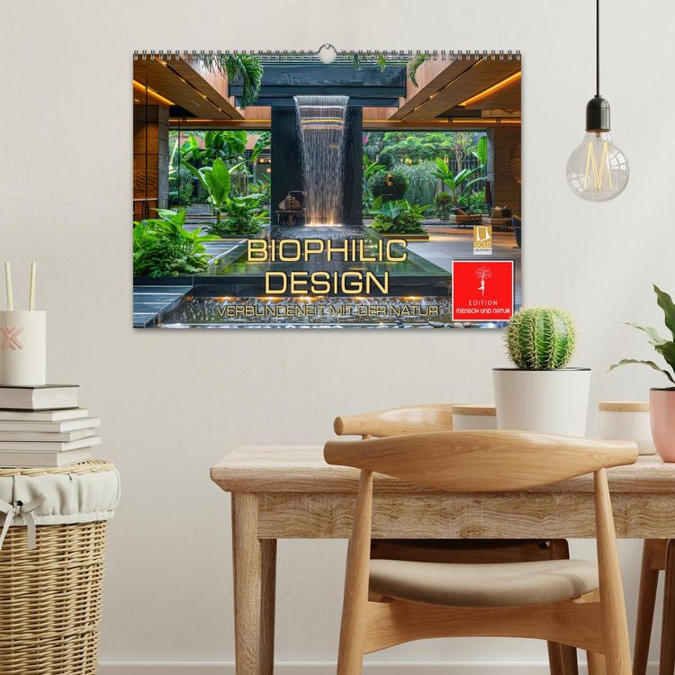 Produktbild: Biophilic Design - Verbundenheit mit der Natur (Wandkalender 2026 DIN A3 quer), CALVENDO Monatskalender