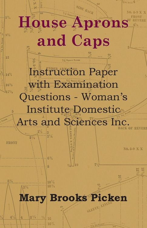 Produktbild: House Aprons and Caps - Instruction Paper with Examination Questions