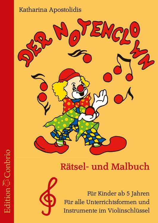 Produktbild: Der Notenclown - Violinschl&uuml;ssel