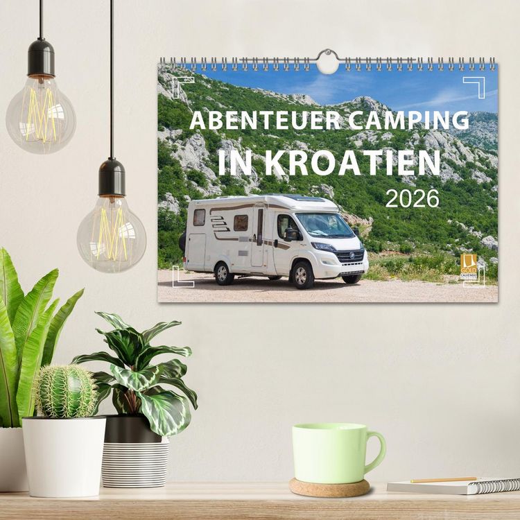 Produktbild: Abenteuer Camping in Kroatien (Wandkalender 2026 DIN A4 quer), CALVENDO Monatskalender