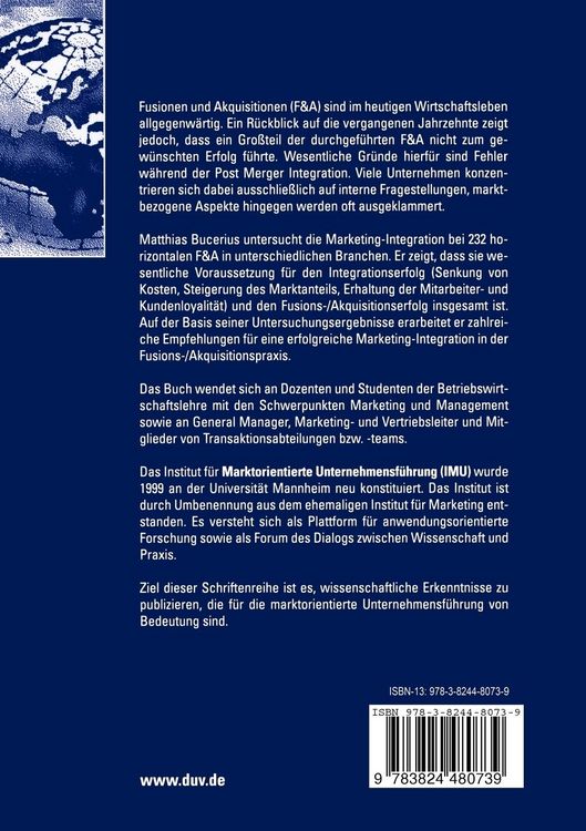 Produktbild: Marketing-Integration nach Fusionen und Akquisitionen