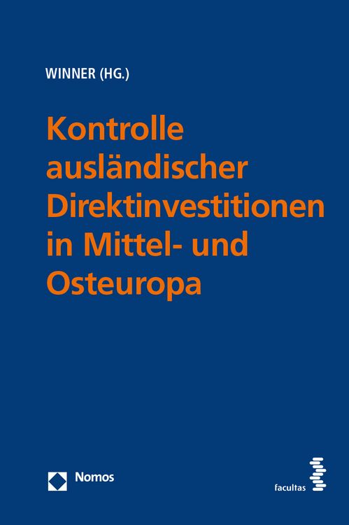 Produktbild: Kontrolle ausl&auml;ndischer Direktinvestitionen in Mittel- und Osteuropa