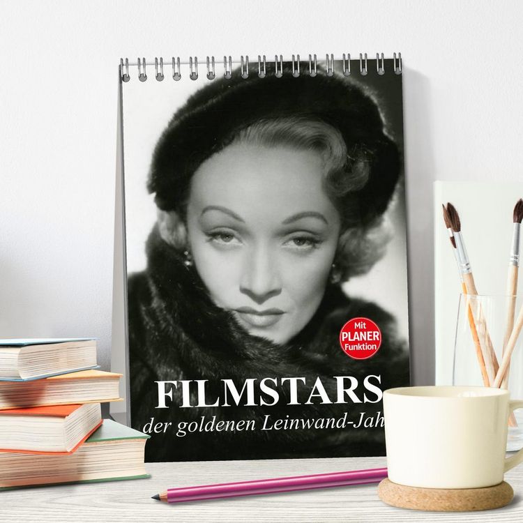 Produktbild: Filmstars der goldenen Leinwandjahre (Tischkalender 2026 DIN A5 hoch), CALVENDO Monatskalender