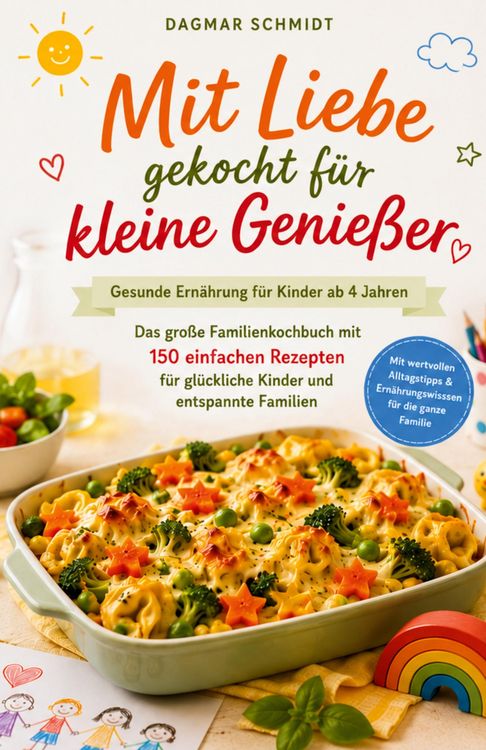 Produktbild: Mit Liebe gekocht f&uuml;r kleine Genie&szlig;er - Gesunde Ern&auml;hrung f&uuml;r Kinder ab 4 Jahren