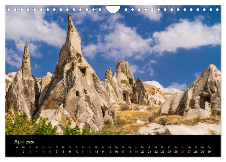 Produktbild: T&uuml;rkei - von Ost nach West (Wandkalender 2026 DIN A4 quer), CALVENDO Monatskalender