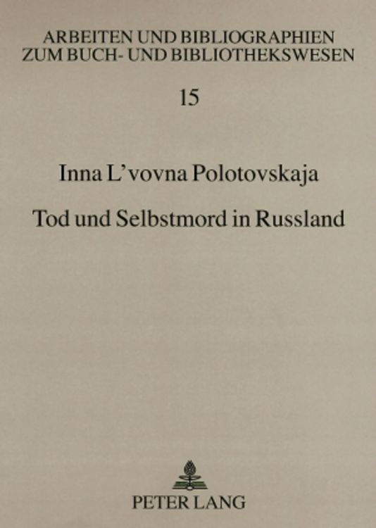 Produktbild: Tod und Selbstmord in Russland