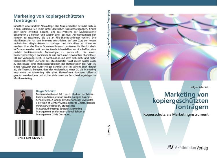 Produktbild: Marketing von kopiergesch&uuml;tzten Tontr&auml;gern