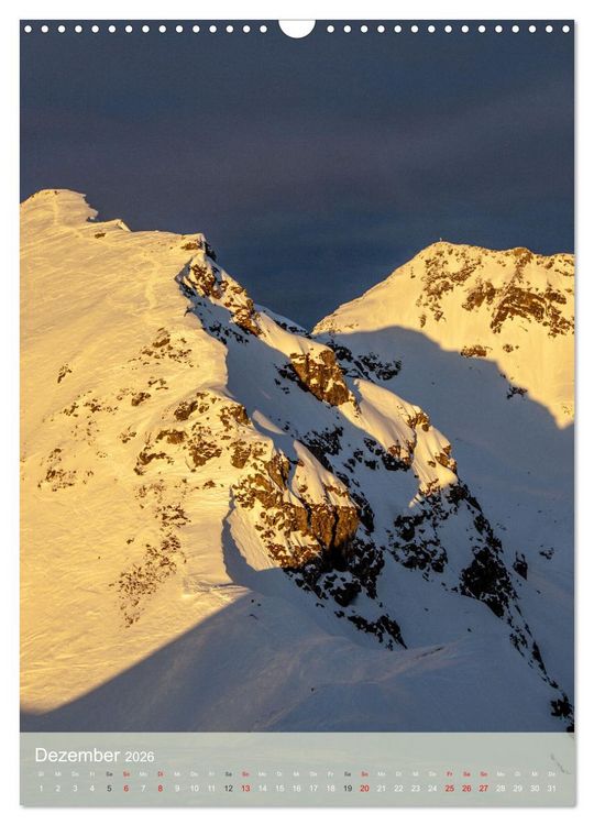 Produktbild: Es gr&uuml;&szlig;t Obertauern (Wandkalender 2026 DIN A3 hoch), CALVENDO Monatskalender
