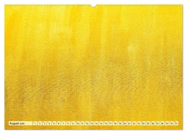 Produktbild: Goldglanz Bastelkalender (hochwertiger Premium Wandkalender 2026 DIN A2 quer), Kunstdruck in Hochglanz