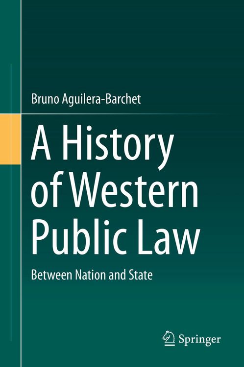 Produktbild: A History of Western Public Law