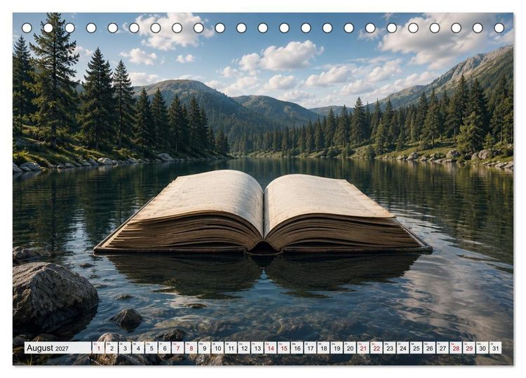 Produktbild: Verlorene Riesen (Tischkalender 2027 DIN A5 quer), CALVENDO Monatskalender